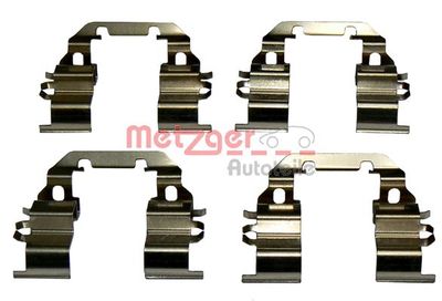 Accessory Kit, disc brake pad METZGER AUTOTEILE 109-1782
