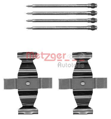 Accessory Kit, disc brake pad METZGER AUTOTEILE 109-1803