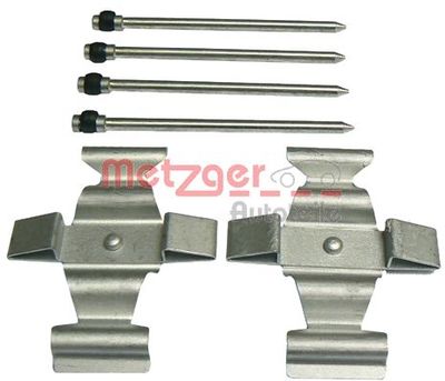Accessory Kit, disc brake pad METZGER AUTOTEILE 109-1804