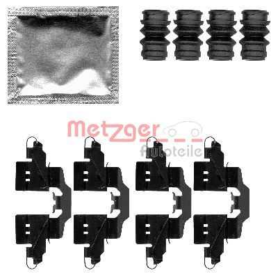 METZGER AUTOTEILE 109-1808 Accessory Kit, disc brake pad
