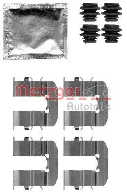Accessory Kit, disc brake pad METZGER AUTOTEILE 109-1814