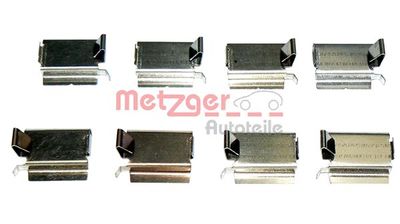 Accessory Kit, disc brake pad METZGER AUTOTEILE 109-1820