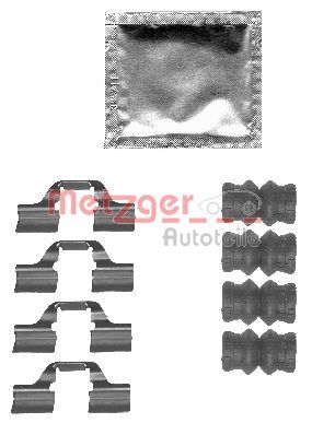 METZGER AUTOTEILE 109-1827 Accessory Kit, disc brake pad