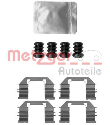 Accessory Kit, disc brake pad METZGER AUTOTEILE 109-1888