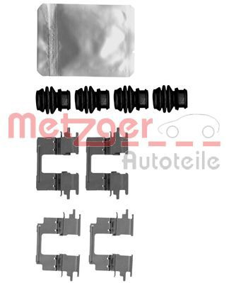 Accessory Kit, disc brake pad METZGER AUTOTEILE 109-1896