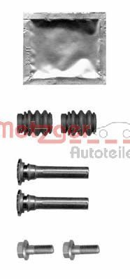 Guide Sleeve Kit, brake caliper METZGER AUTOTEILE 113-1388X
