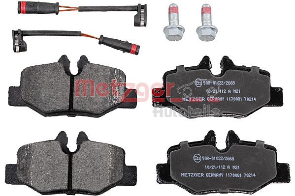 METZGER AUTOTEILE 1170081 Brake Pad Set, disc brake