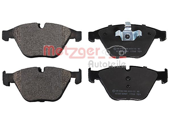 METZGER AUTOTEILE 1170168 Brake Pad Set, disc brake