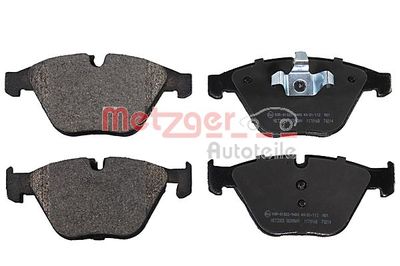Brake Pad Set, disc brake METZGER AUTOTEILE 1170168