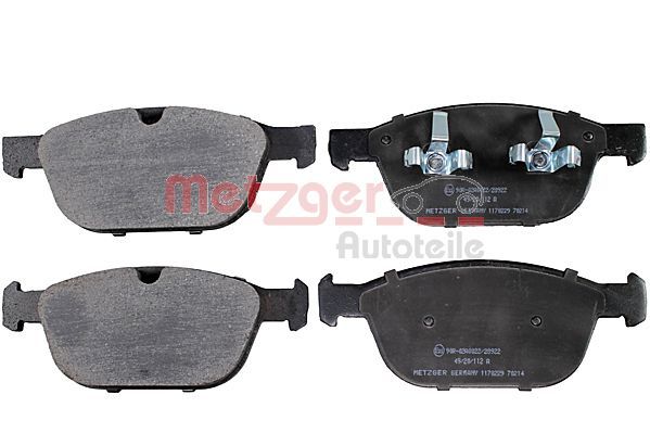 METZGER AUTOTEILE 1170229 Brake Pad Set, disc brake