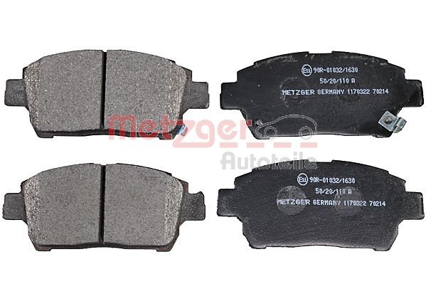 METZGER AUTOTEILE 1170322 Brake Pad Set, disc brake