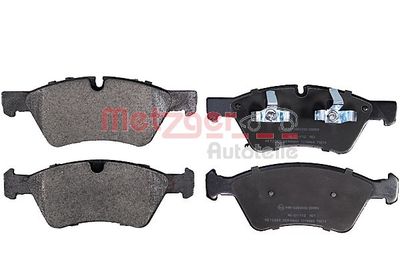 Brake Pad Set, disc brake METZGER AUTOTEILE 1170464