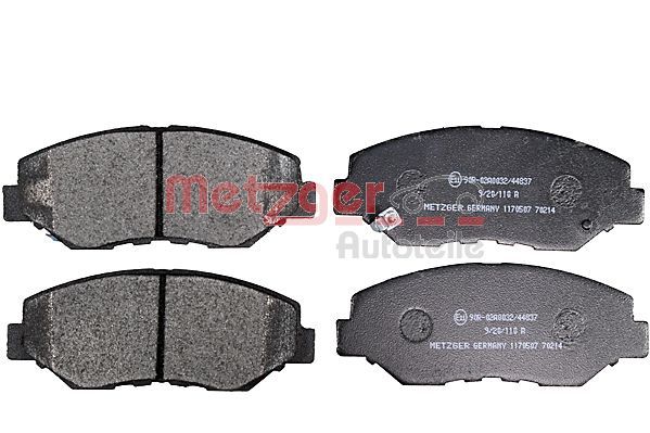 METZGER AUTOTEILE 1170507 Brake Pad Set, disc brake