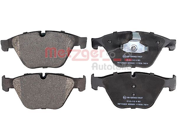 METZGER AUTOTEILE 1170538 Brake Pad Set, disc brake