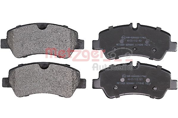 METZGER AUTOTEILE 1170545 Brake Pad Set, disc brake