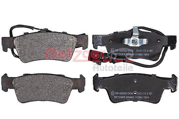 METZGER AUTOTEILE 1170560 Brake Pad Set, disc brake