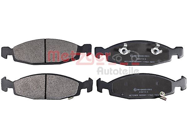 METZGER AUTOTEILE 1170631 Brake Pad Set, disc brake