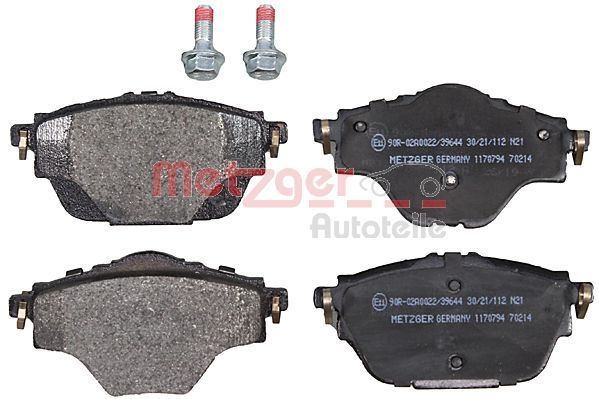 METZGER AUTOTEILE 1170794 Brake Pad Set, disc brake