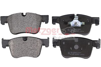 Brake Pad Set, disc brake METZGER AUTOTEILE 1170796