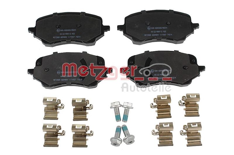 METZGER AUTOTEILE 1170927 Brake Pad Set, disc brake
