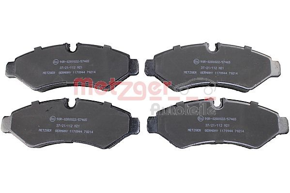 METZGER AUTOTEILE 1170944 Brake Pad Set, disc brake