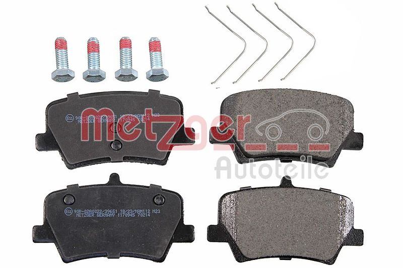 METZGER AUTOTEILE 1170945 Brake Pad Set, disc brake