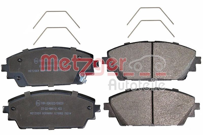 METZGER AUTOTEILE 1170952 Brake Pad Set, disc brake