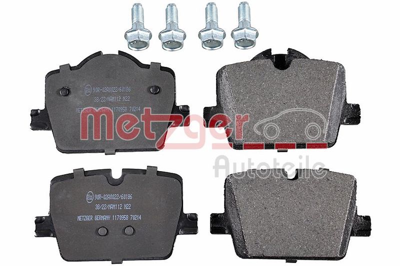 METZGER AUTOTEILE 1170958 Brake Pad Set, disc brake
