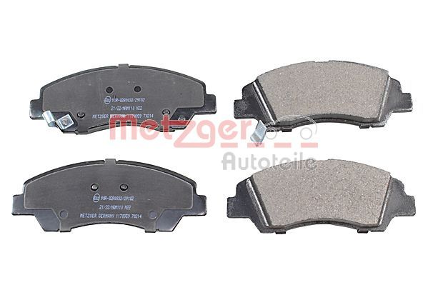 METZGER AUTOTEILE 1170959 Brake Pad Set, disc brake