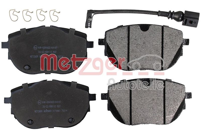 METZGER AUTOTEILE 1170961 Brake Pad Set, disc brake