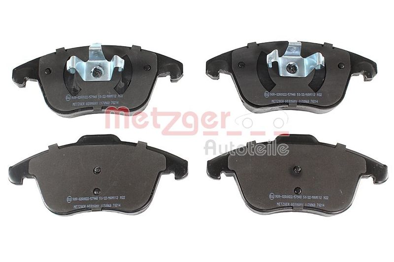 METZGER AUTOTEILE 1170968 Brake Pad Set, disc brake