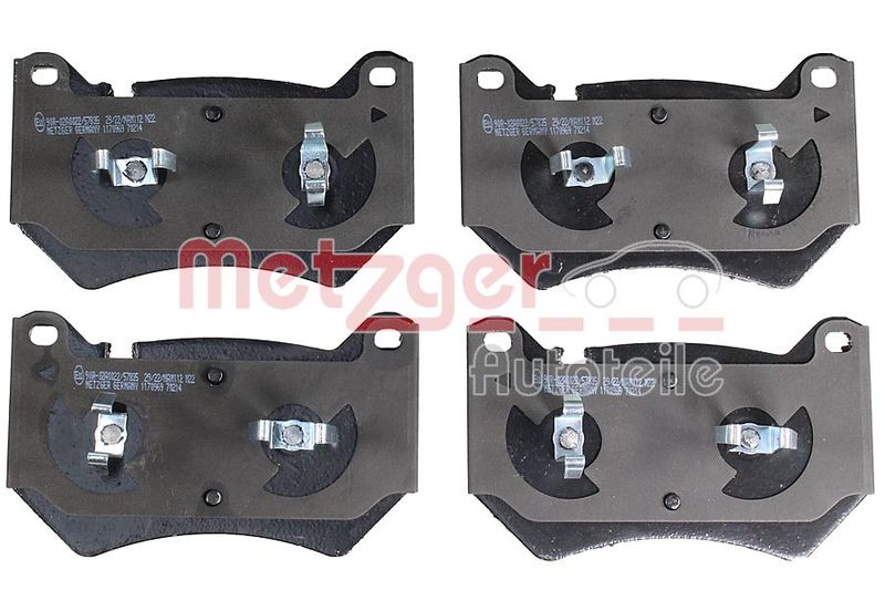METZGER AUTOTEILE 1170969 Brake Pad Set, disc brake
