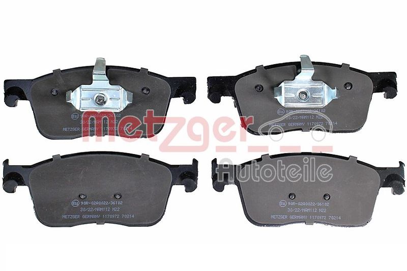 METZGER AUTOTEILE 1170972 Brake Pad Set, disc brake