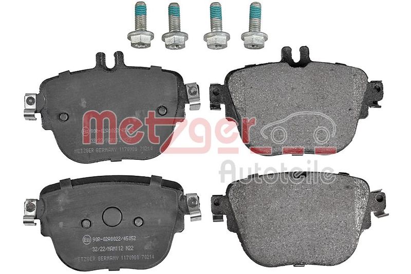 METZGER AUTOTEILE 1170980 Brake Pad Set, disc brake