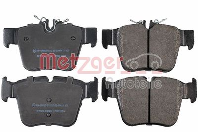 Brake Pad Set, disc brake METZGER AUTOTEILE 1170983