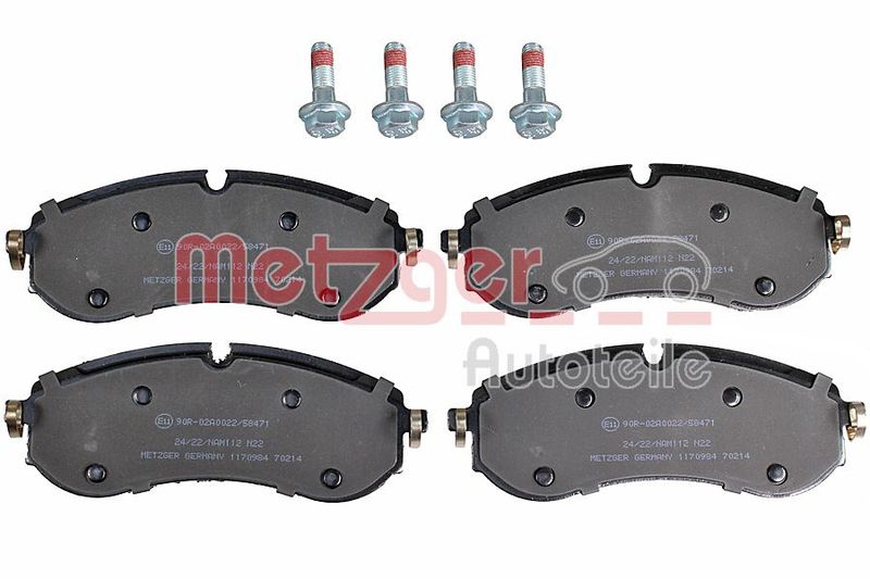 METZGER AUTOTEILE 1170984 Brake Pad Set, disc brake