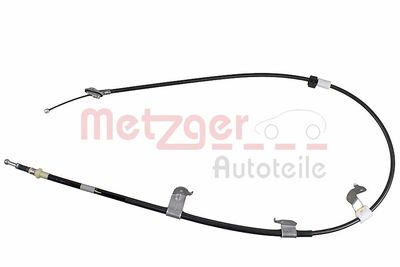 Cable Pull, parking brake METZGER AUTOTEILE 17.9009