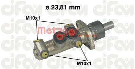 METZGER AUTOTEILE 202-222 Brake Master Cylinder