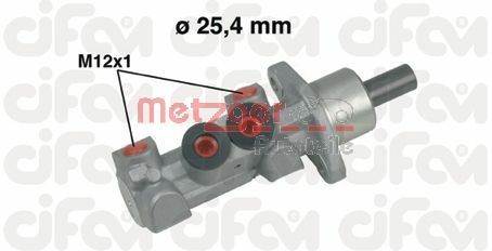 METZGER AUTOTEILE 202-451 Brake Master Cylinder