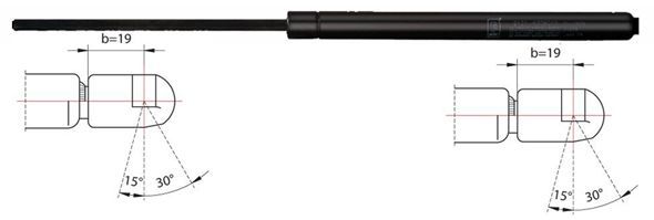 METZGER AUTOTEILE 2110110 Gas Spring, boot/cargo area
