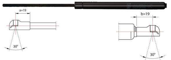 METZGER AUTOTEILE 2110360 Gas Spring, bonnet