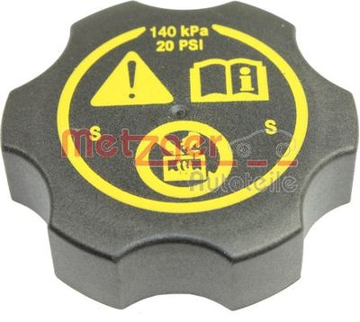 Cap, coolant tank METZGER AUTOTEILE 2140114