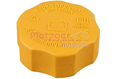 Cap, coolant tank METZGER AUTOTEILE 2141034