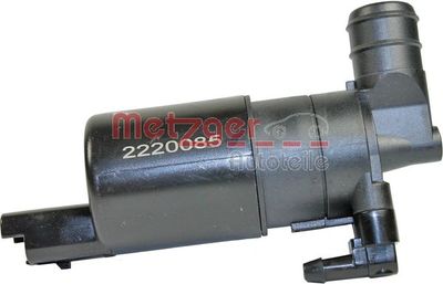 Washer Fluid Pump, window cleaning METZGER AUTOTEILE 2220085