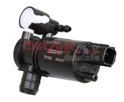 Washer Fluid Pump, window cleaning METZGER AUTOTEILE 2220107