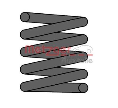 Suspension Spring METZGER AUTOTEILE 2240748
