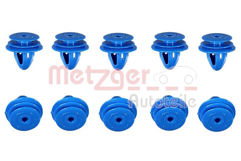 METZGER AUTOTEILE 2280080 Retaining Clip Set, interior trim