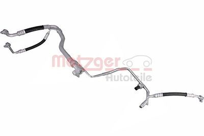 High-/Low Pressure Line, air conditioning METZGER AUTOTEILE 2360103