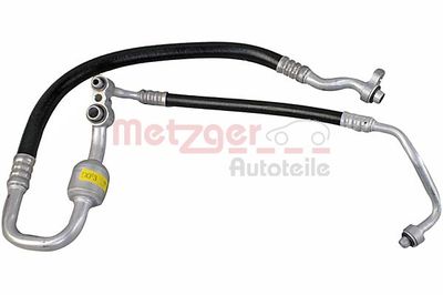 High-/Low Pressure Line, air conditioning METZGER AUTOTEILE 2360115