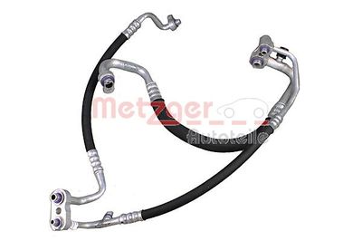 High-/Low Pressure Line, air conditioning METZGER AUTOTEILE 2360119